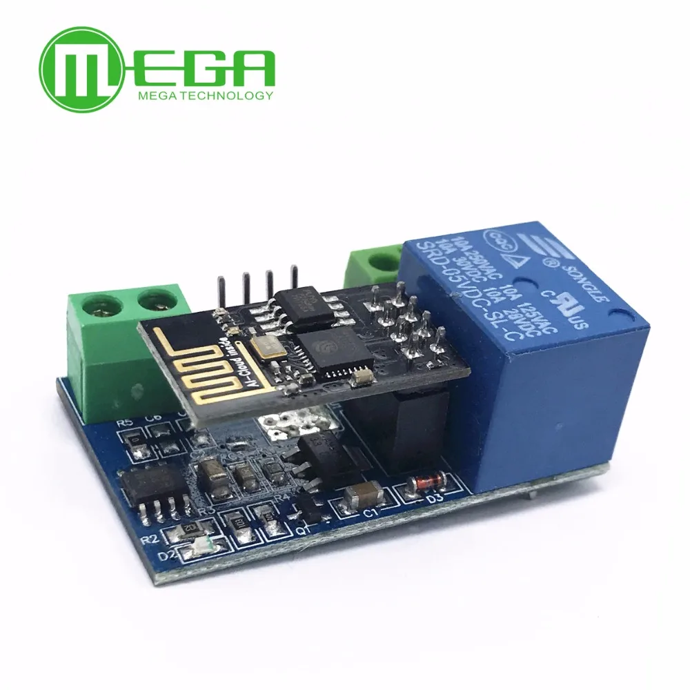 1 шт. ESP8266 Esp01 ESP-01 сетевой беспроводной WIFI релейный модуль Интернет вещей IOT APP