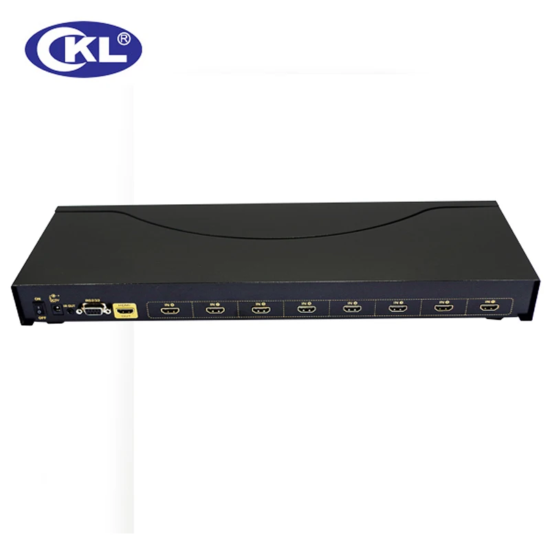 CKL 8 портовый автоматический выключатель HDMI в 1 с ИК пультом дистанционного