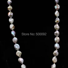 13-14 мм Монета натуральный цвет пресной воды Жемчужное ожерелье