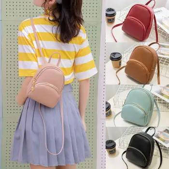 

Cute Mini Backpack For Women 2019 New Shoulders Small Backpack Female Letter Purse Mobile Phone Messenger Rucksack Girl Bagpack