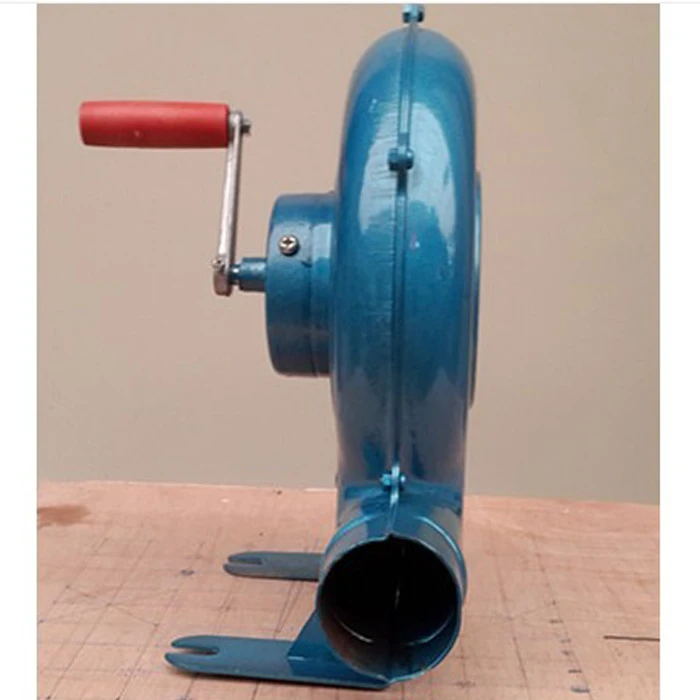 Outdoor gear iron hand cranked blower fan 350W manual fire hairdryer