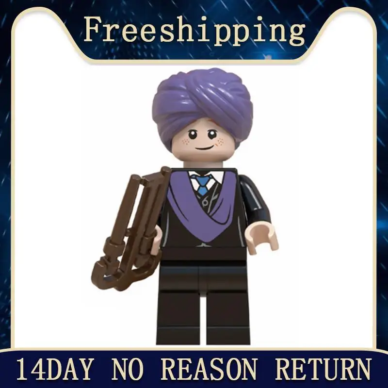 

Harry Potters Building Blocks Quirrell Ron Weasley Filch Voldemort Dean Thomas Legoe Toys for children WM608