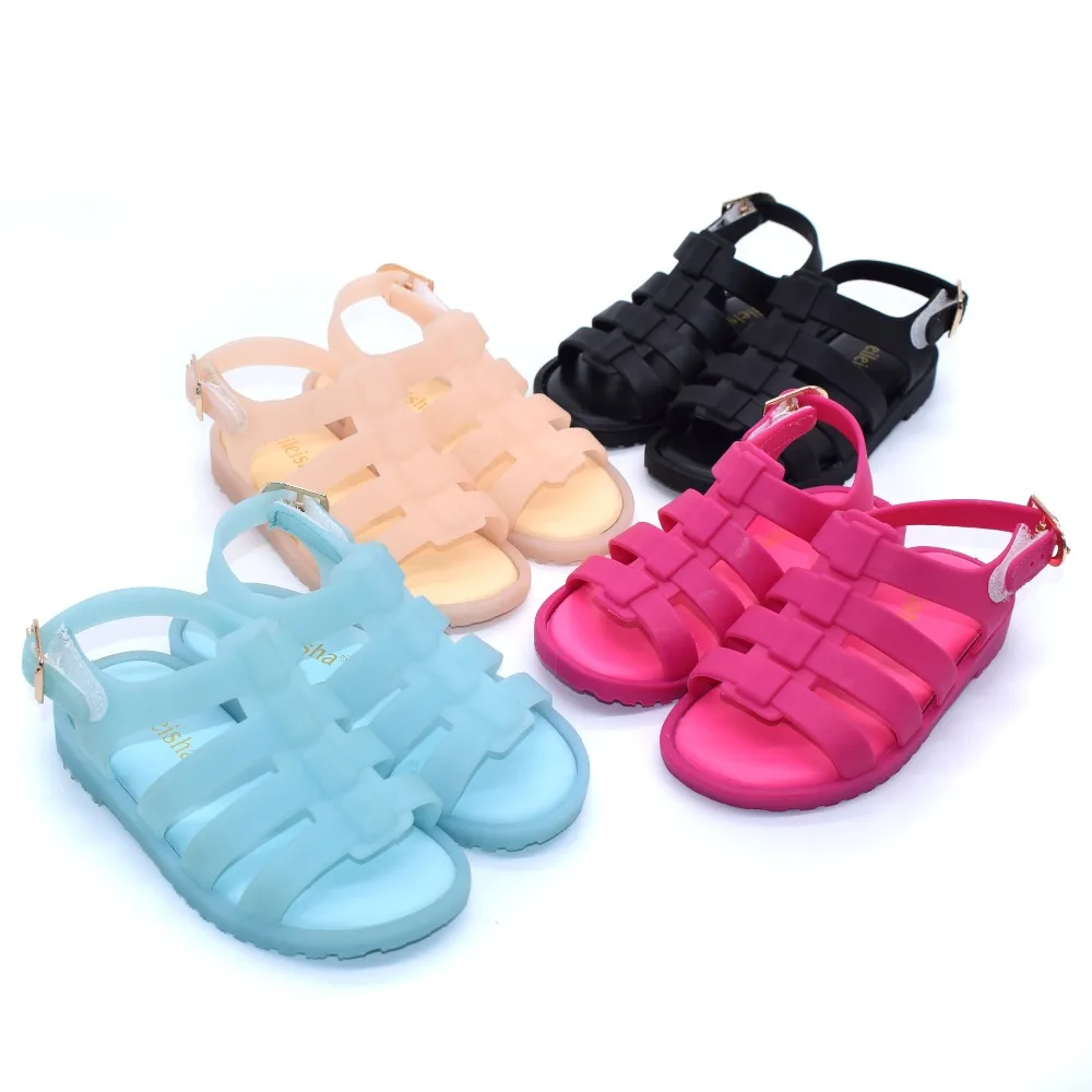 Mini Melissa Sandals New Rome Girls Sandals Children Melissa Jelly