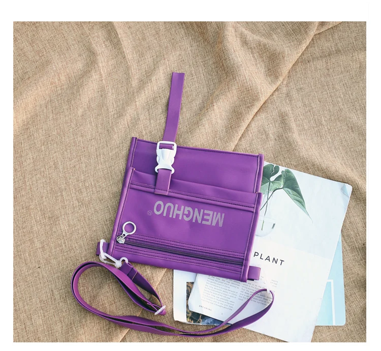 Menghuo Small PU Leather Bags Women Shoulder Bag Female Crossbody Bags for Women 2018 Clutch Purse bolsa feminina Black Handbag (43)