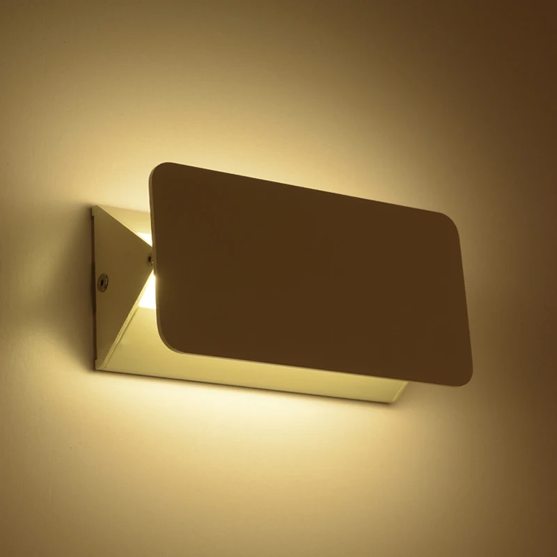 Lâmpadas de Parede rotativo luz conduzida da parede, Material do Corpo : Alumínio