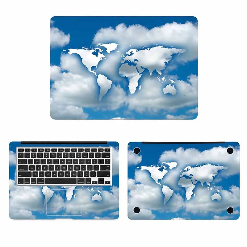 

Blue Sky White Cloud Laptop Sticker for Macbook Decal Pro Air Retina 11" 12" 13" 15" Mac Surface Book Protective Full Cover Skin