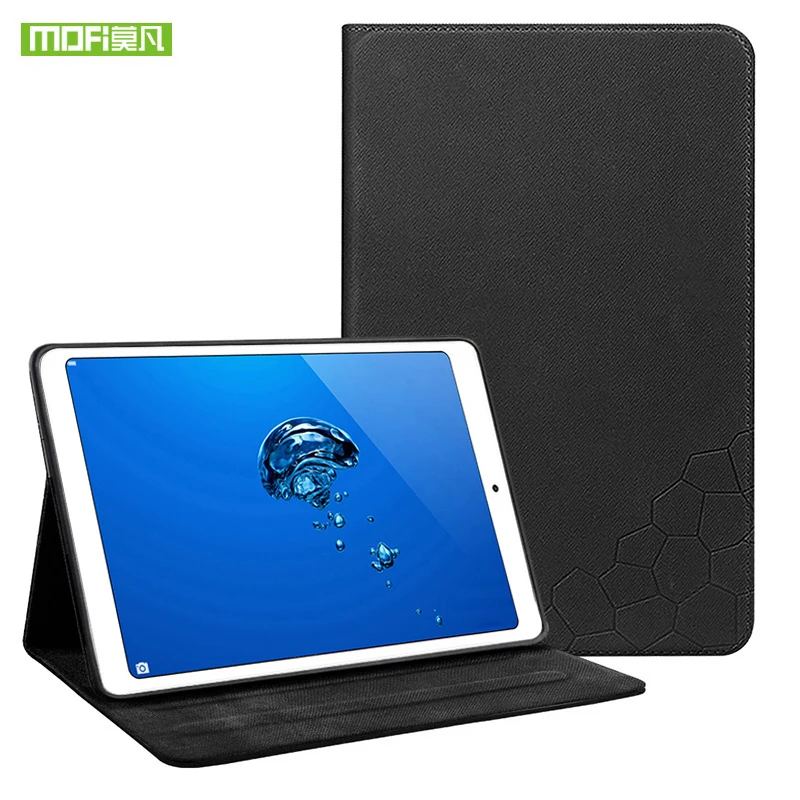 Comprar Funda de cuero de origen MOFi para Xiaomi mi Pad 4 Plus Smart mi Pad 4 Plus Tablet protectora de 10,1 pulgadas Funda negra soporte Capa