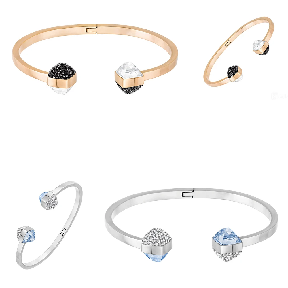 

SWA RO 2019 New GLANCE Bracelet Female Original 1:1 Wholesale Shiny Crystal For Mom Girlfriend Choose Custom Birthday Gift