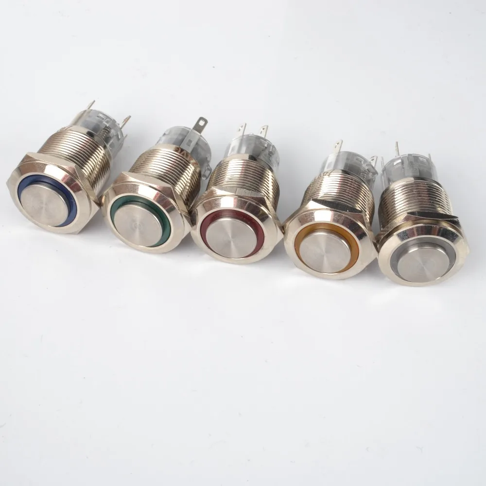 

19mm Meta Momentary Extended Push Button Switch