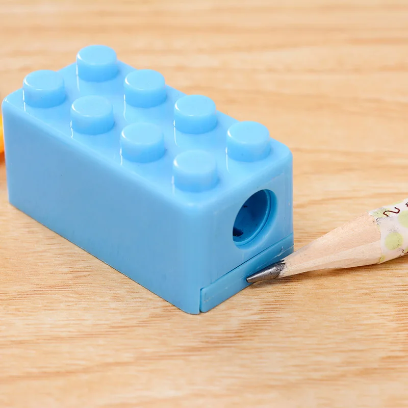 Студенческая Милая мультяшная игрушка Kawaii, пластиковая стандартная точилка для карандашей для детей, креативный подарок, школьные принадлежности 6305