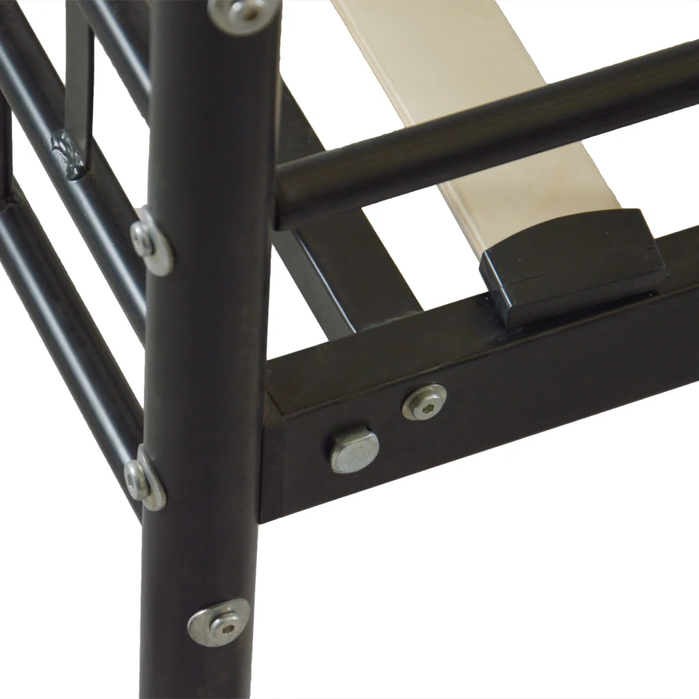 Queen Size Bed Frame Wooden Bed Slat and Metal Iron Unique Bed Frame L210 * W160 * H76.2CM Queen Size Bed Frame Wooden Bed Slat and Metal Iron Unique Bed Frame L210 * W160 * H76.2CM