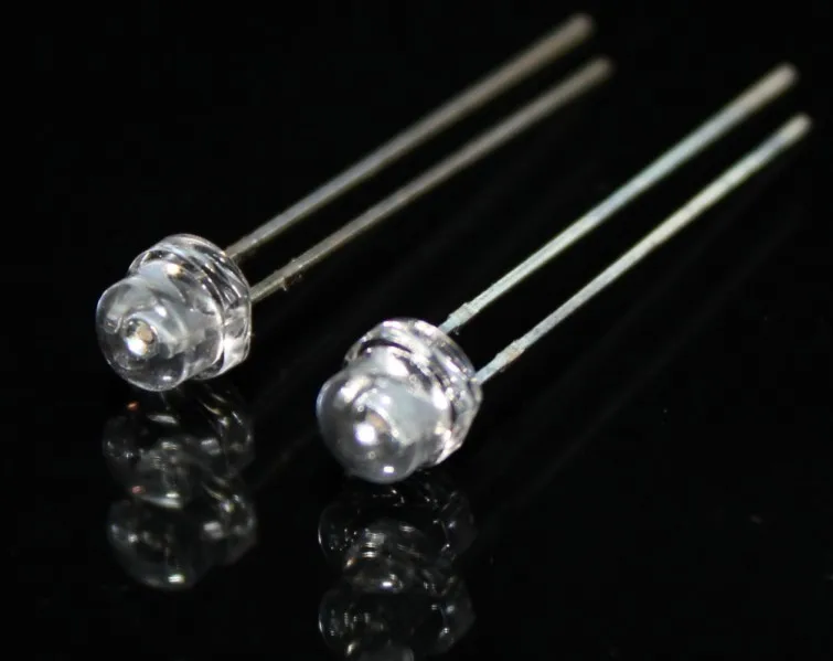 

1000PCS 5MM Straw Hat LED Red Light Emitting Diode 5MM Red Colour LED emitting diode