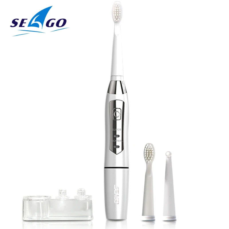 SEAGO Electric Toothbrush Battery Powered Toothbrush 40,000 vpm Gum Health Sonic Toothbrush Electric Tooth Brush Whitening SG910 SEAGO Electric Toothbrush Battery Powered Toothbrush 40,000 vpm Gum Health Sonic Toothbrush Electric Tooth Brush Whitening SG910