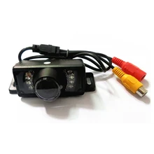 Free shipping HD CCD Seven IR 7 LED Lights Night Vision Car Rear View backup Universal Camera Parking Reversing IP68 Waterproof