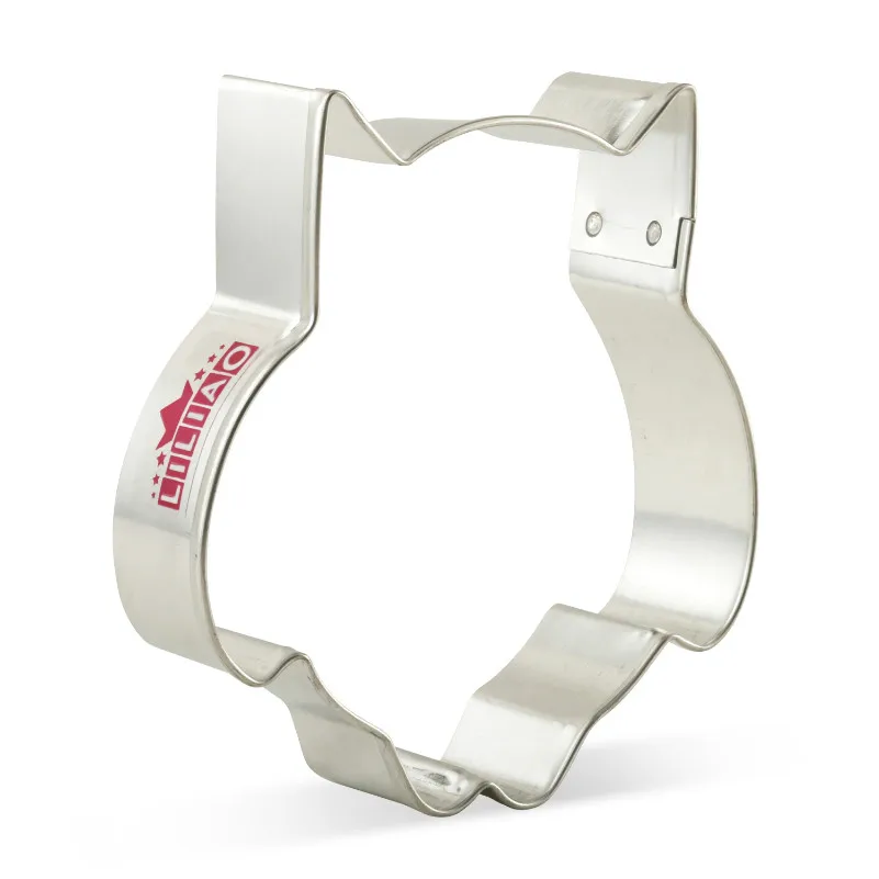 

KENIAO Owl Cookie Cutters Woodland Animal Fondant / Bread / Sandwich / Biscuit Cutter for Kids - 7.2 x 8.7 cm - Stainless Steel