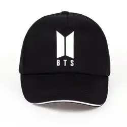 Новинка 2017 мужские Snapback Шапки BTS печати моды Кепки Шапки Регулируемый Бейсбол Кепки Bulletproof молодой возраст группы СУГА Airport Hat