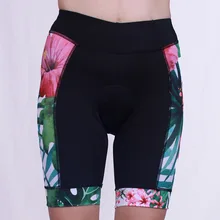 2017 cortocircuitos de ciclo de las mujeres acolchado De Gel de bicicletas mountain bike shorts shorts riding carretera mtb Equitación Ciclismo Pantalones Cortos de ciclismo