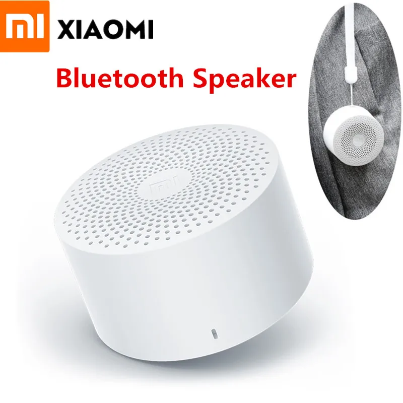 

Original Xiaomi Bluetooth Speaker Portable Bluetooth Speaker Wireless With Mic HD Quality Play Handsfree Call Smart AI Control