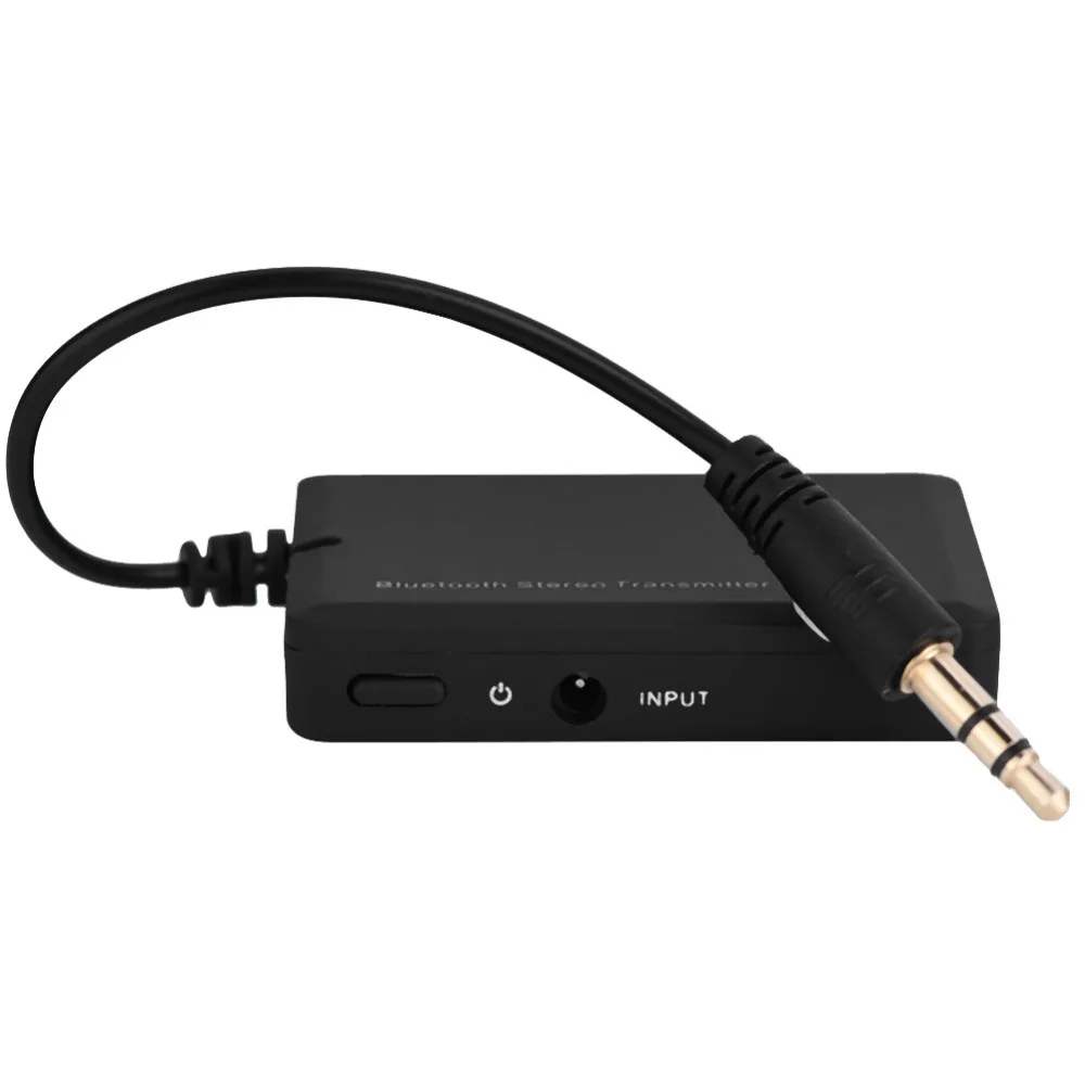 Беспроводной передатчик Bluetooth 3,5 мм аудио музыкальный стерео трансмиттер адаптер A2DP HiFi для iPod Hi-Fi аудио psp MP3-плеер tv PC