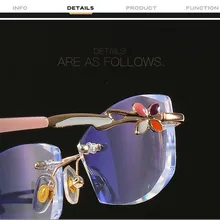 Очки для чтения без оправы Пресбиопия дальнозоркость синий светильник Блокировка бескаркасная Лупа розовые очки+ 1,0,+ 1,5,+ 2,0,+ 2,5,+ 3,0