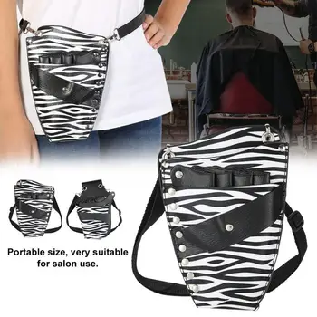 

Professional Hair Styling Tools Hair Scissor Bag Clips Hairdressing Supplies Barber Holster Pouch Case With Waist Shoulder Belts