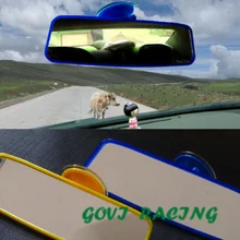 20*6,4 см автомобильное внутреннее зеркало автомобиля блок солнцезащитный козырек очки Авто sonnenblende автомобильный Стайлинг автомобиля-Стайлинг