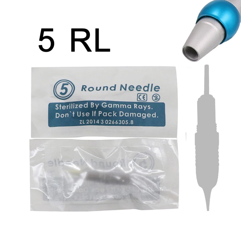 

10piece 5RL Tattoo needles Charmant Liberty permanent make up needle tattoo needle for Eyebrow eyeliner lips aghi microblading