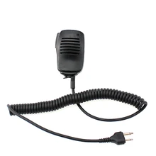 Мини динамик микрофон Микрофон PTT для Icom двухстороннее радио IC-F3 SL25 V80 для Cobra Walkie Talkie HH37ST FRS90