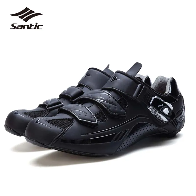 

SANTIC Cycling Shoes Men Ultralight Carbon Fiber Road Bike Shoes Bicycle Shoes Self-Locking Sneakers Sapatilha Ciclismo