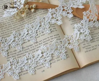 

13 Yards / Fashion Handmade DIY Outside Single Exquisite Water-soluble Embroidery Lace Delicate Accessories Width 3.8cm RS2214