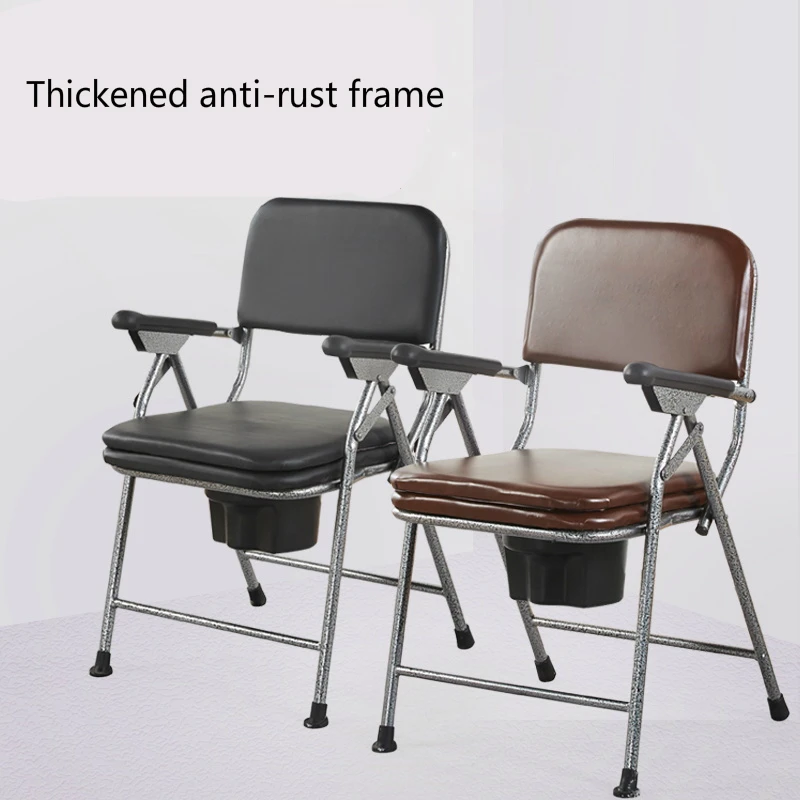 Удобный домашний стул для комода, усиленный нескользящий горшок для пожилых людей, безопасный устойчивый стул для беременных женщин