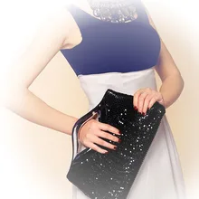 2016 Fashion Women Clutch Lip Paillette Sequins Handbag Evening Bag Party Wedding Banquet 5 colors High Quality 35
