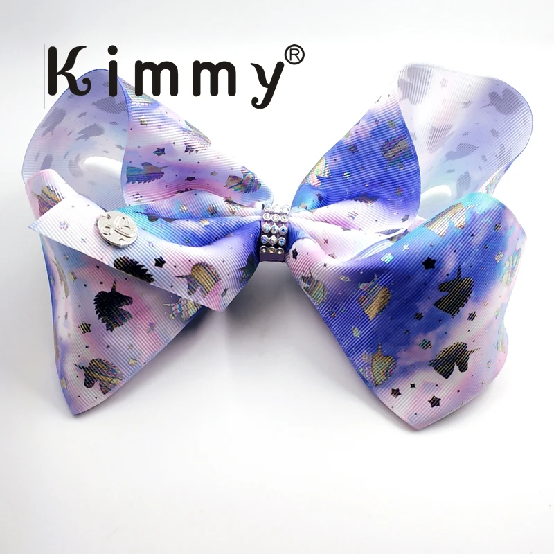 unicorn hair bow7