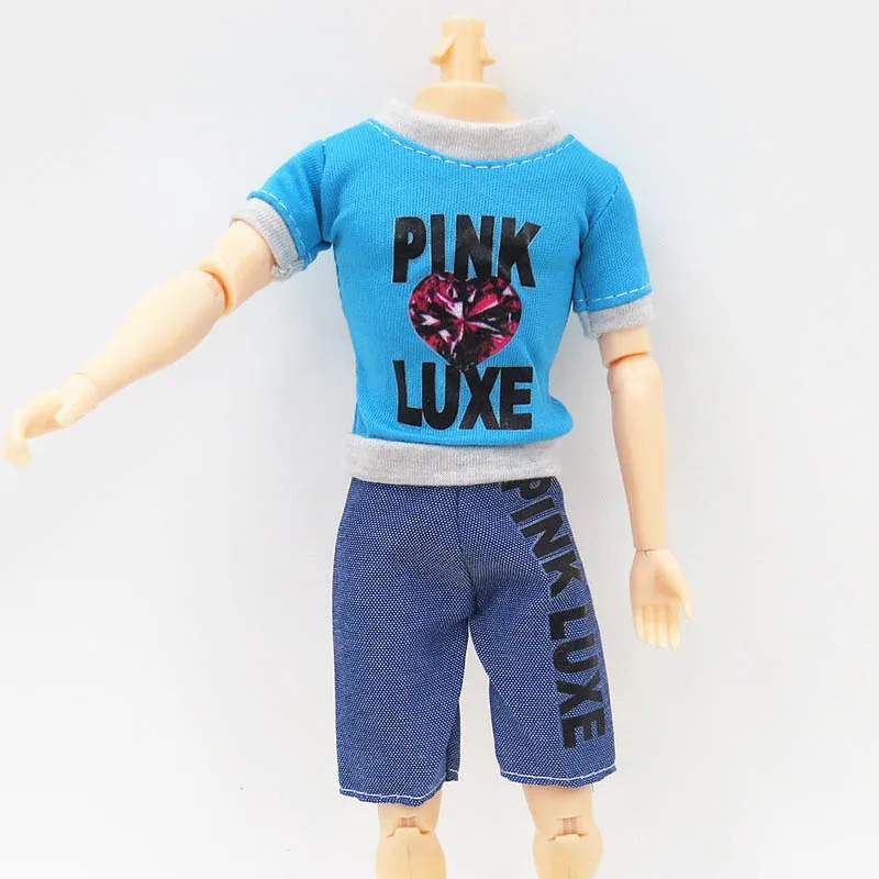 ken doll blue shirt
