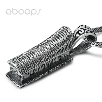 

Chinese Style 925 Sterling Silver Hollow Openable Coffin PENDANT for Men Women Free Shipping