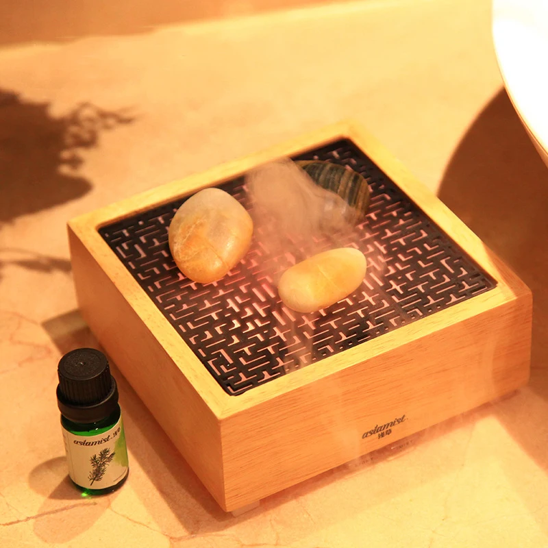 DC24V Chinese Classical Style Aromatherapy Machine Night Light Wooden Essential Oil Aroma Diffuser Ultrasonic Air Humidifier DC24V Chinese Classical Style Aromatherapy Machine Night Light Wooden Essential Oil Aroma Diffuser Ultrasonic Air Humidifier