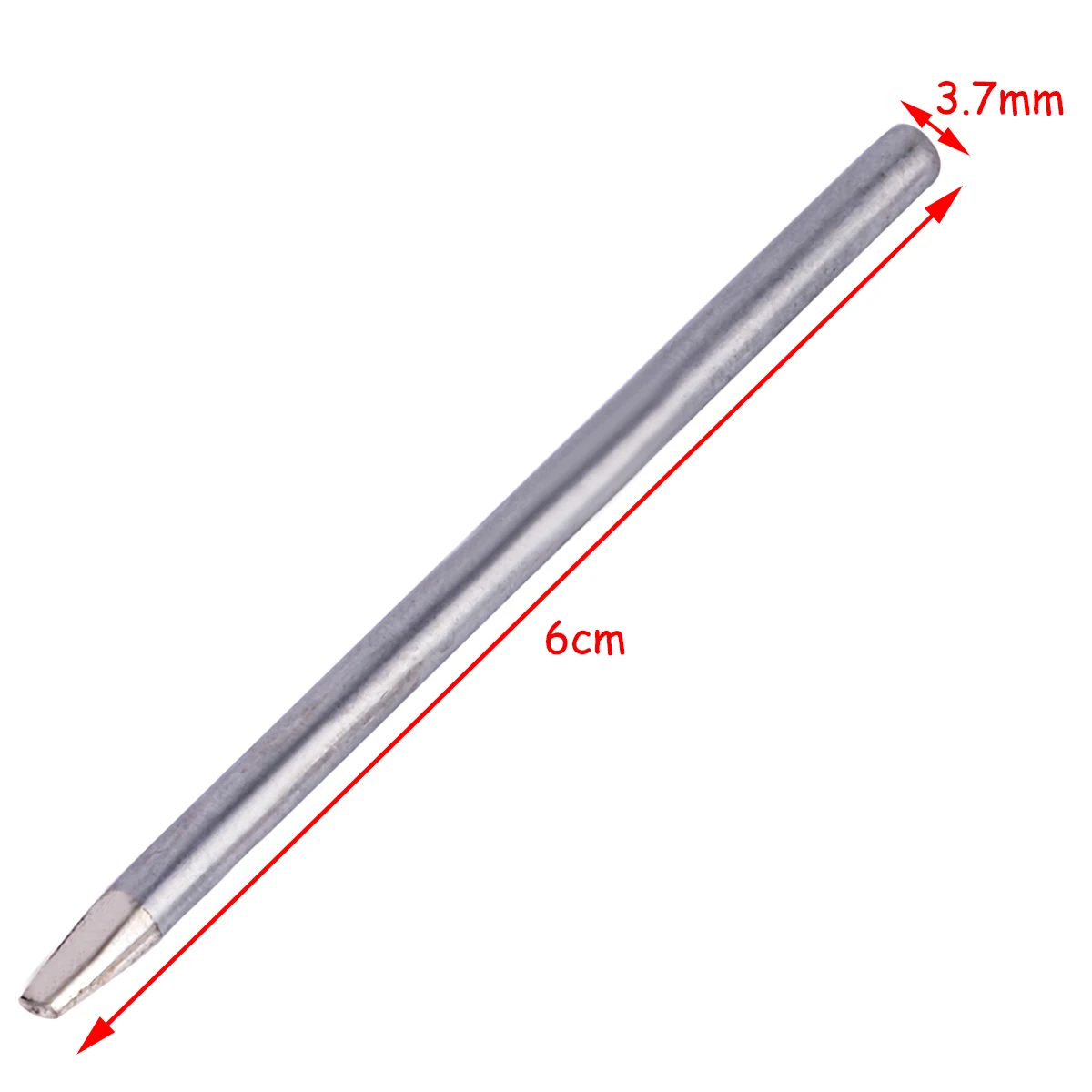 1pcs 3.7mm 30W Replaceable Electric Soldering Tools Iron Bit Silver Welder Solder Tips for Soldering Irons Head