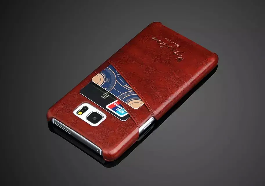 Модный чехол для samsung Note 5, деловой стиль, кожаный чехол для samsung Galaxy Note 5, N9200, кобура, держатель для карт