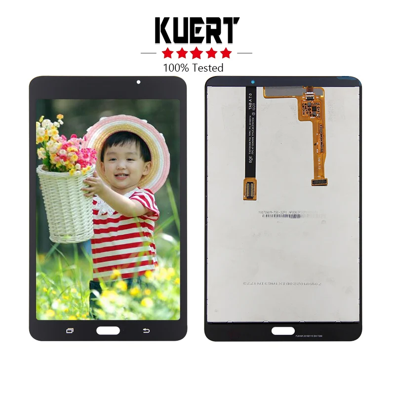 Free Shipping For Samsung Galaxy Tab A 7.0 2016 SM-T280 T280 Touch Screen Digitizer Glass Lcd Display assembly Replacement