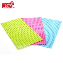 Funlock Duplo 16*32 Baseboard Bottom Plate Basic Elements Educational Toys Games For Kid