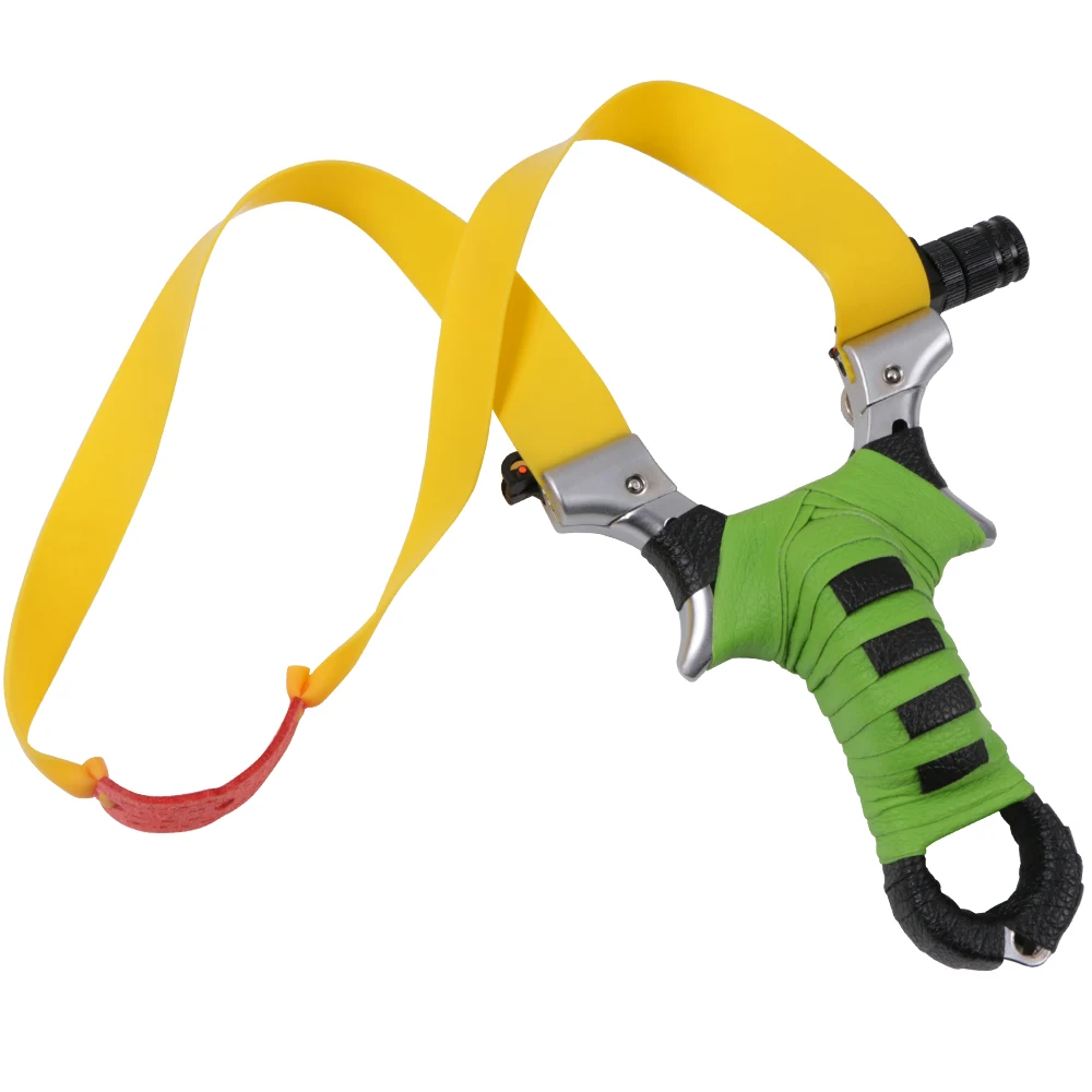 

1pcs Powerful Aluminum Alloy Slingshot Frameless Sling shot Outdoor Shooting Catapult Slingshot Hunting