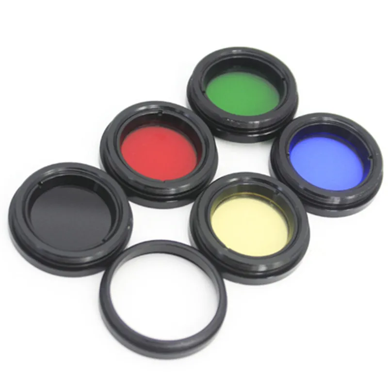 

5PCS Datyson DTS001016 Black Dog Series M28 Planetary Filter Moon Sun Filter with M30 Adapter Ring Aluminum Box