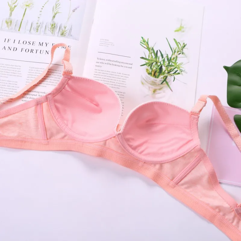 Sexy 5Colors Women Lingerie Set 2018 Push Up Bra and Panties Set Ladies Underwear Elegant Brief Set For Women 75B 80B 85B X2