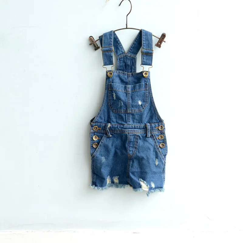 

[Bosudhsou.] #D-11 Baby Girls Kids Denim Overalls Skirts Braces Skirt 2-6YUK suspender skirt overalls Children Clothing
