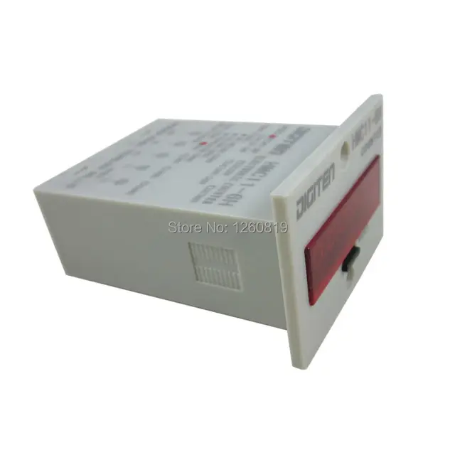  Led Digital Counter Count Up to 99999 with Infrared Sensor  Conveyor Counter People Visitor Counter 4in Red Number Display Counter for  Factory Production Line 110-220V : Industrial & Scientific