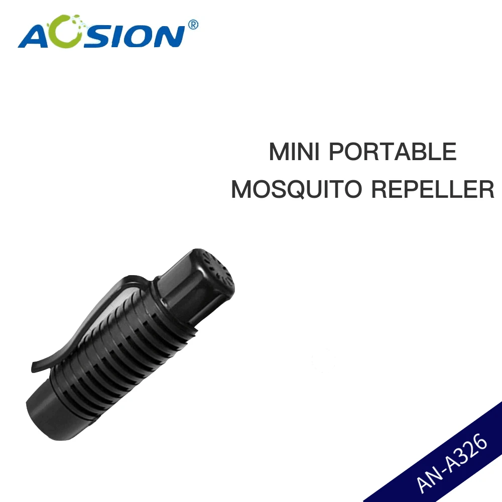 

Aosion Portable Mosquito Repellent Ultrasonic Wave Repeller Technology Safe, Lightweight and Portable Bug Zapper