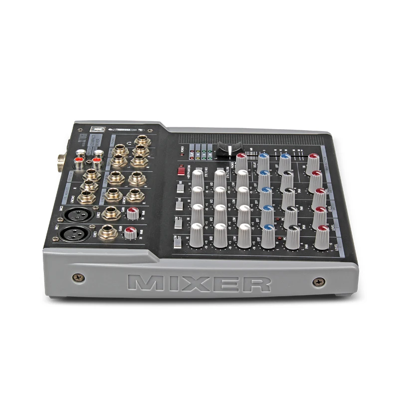 Xtuga MX8 профессиональный звуковой микшер звуковая консоль DJ машина 8 каналов