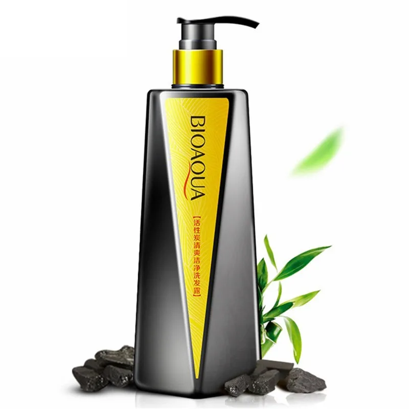 

Professional Activated Carbon Hair Shampoo Deep Cleansing Refreshing Oil Control Supple Anti-Dandruff Itching Hair Care Products