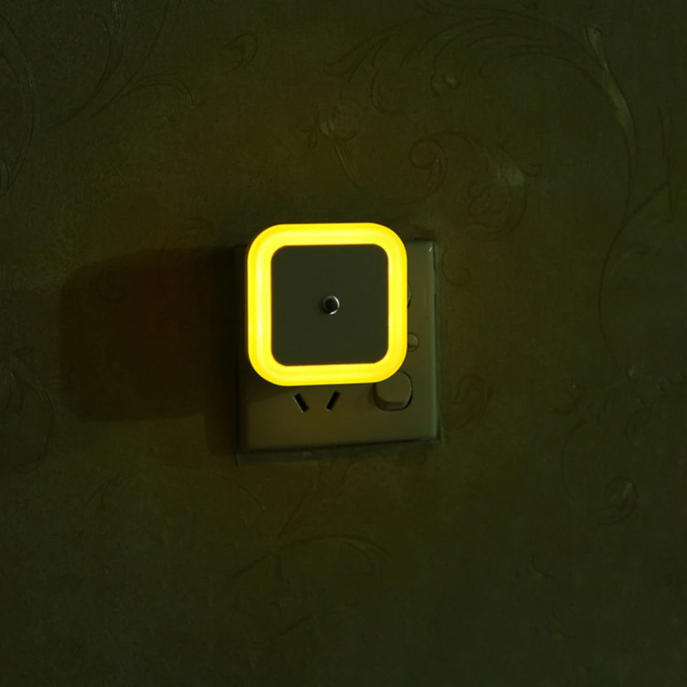 

Baby Room Bedroom Night Light Sensor Control Sleeping LED Night Light Mini Energy Saving Night Lamp