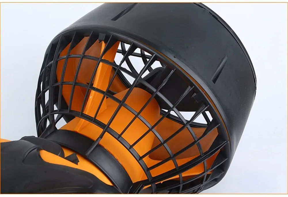 Discount Waterproof 300W Electric Underwater Scooter Water Sea Dual Speed Propeller Diving Scuba Scooter Water Sports Equipment 14